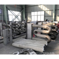 Split tube radiant tube centrifugal cast tube